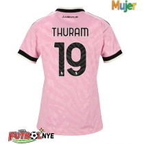 Camiseta Juventus Khephren Thuram #19 Visitante Equipación para mujer 2026-27 manga corta